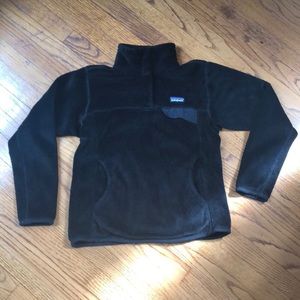 Black Patagonia Fleece Pullover